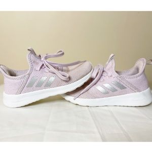 Lilac Adidas Cloudfoam Tennis Shoes Girls 13
